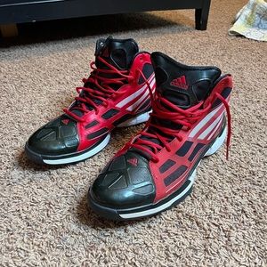 Mens Adidas Adizero Ghost University Red Basketball Shoes Size 14